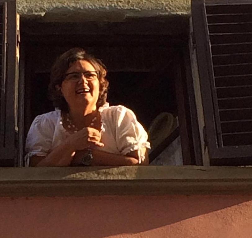 Ferienwohnung La Finestra Sul Borgo Dimora Storica Laterina Exterior foto