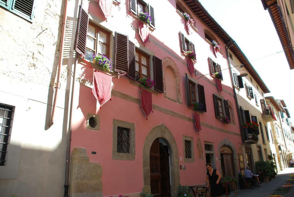 Ferienwohnung La Finestra Sul Borgo Dimora Storica Laterina Exterior foto